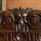 Renaissance-style Dagobert armchair in wood