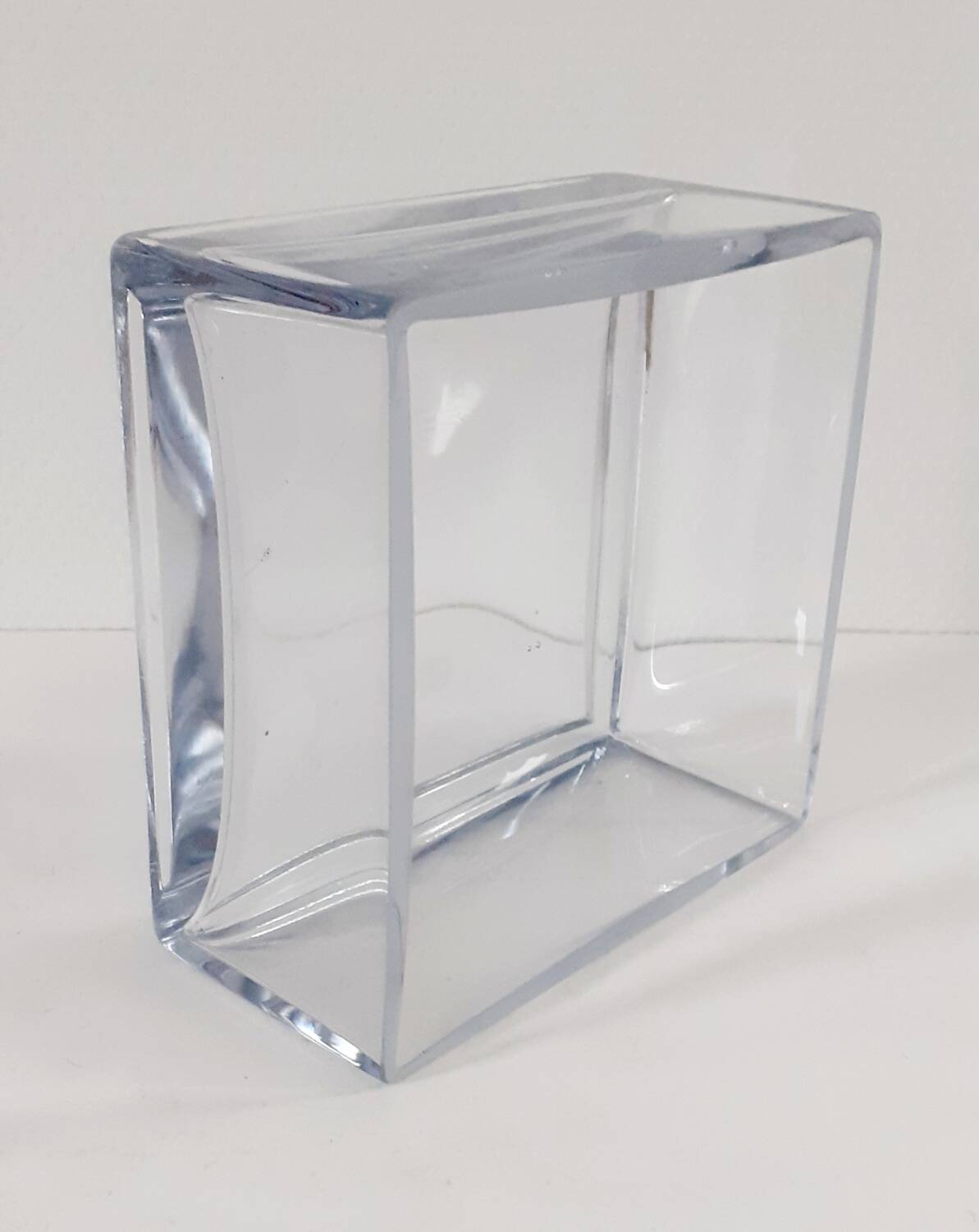 Vintage glass empty pocket