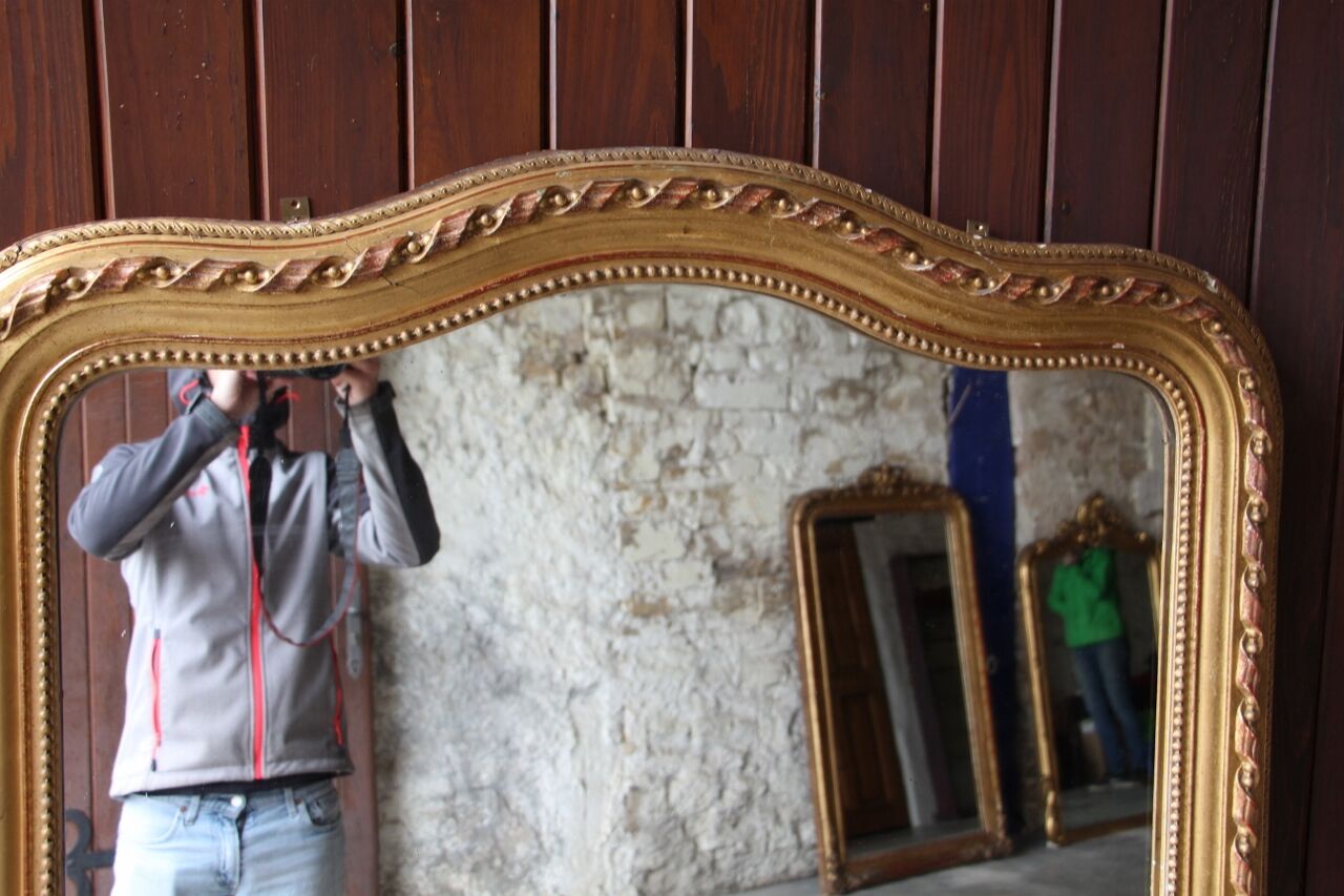 Mirror Louis Philippe a gendarme hat