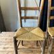 Lot 6 chaises paillées fin 19 eme