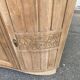 Art Deco vintage Parisian buffet renovated in solid oak and pink marble from the 1930s.