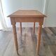 Old beech wood bureau/console/side table with bamboo legs.