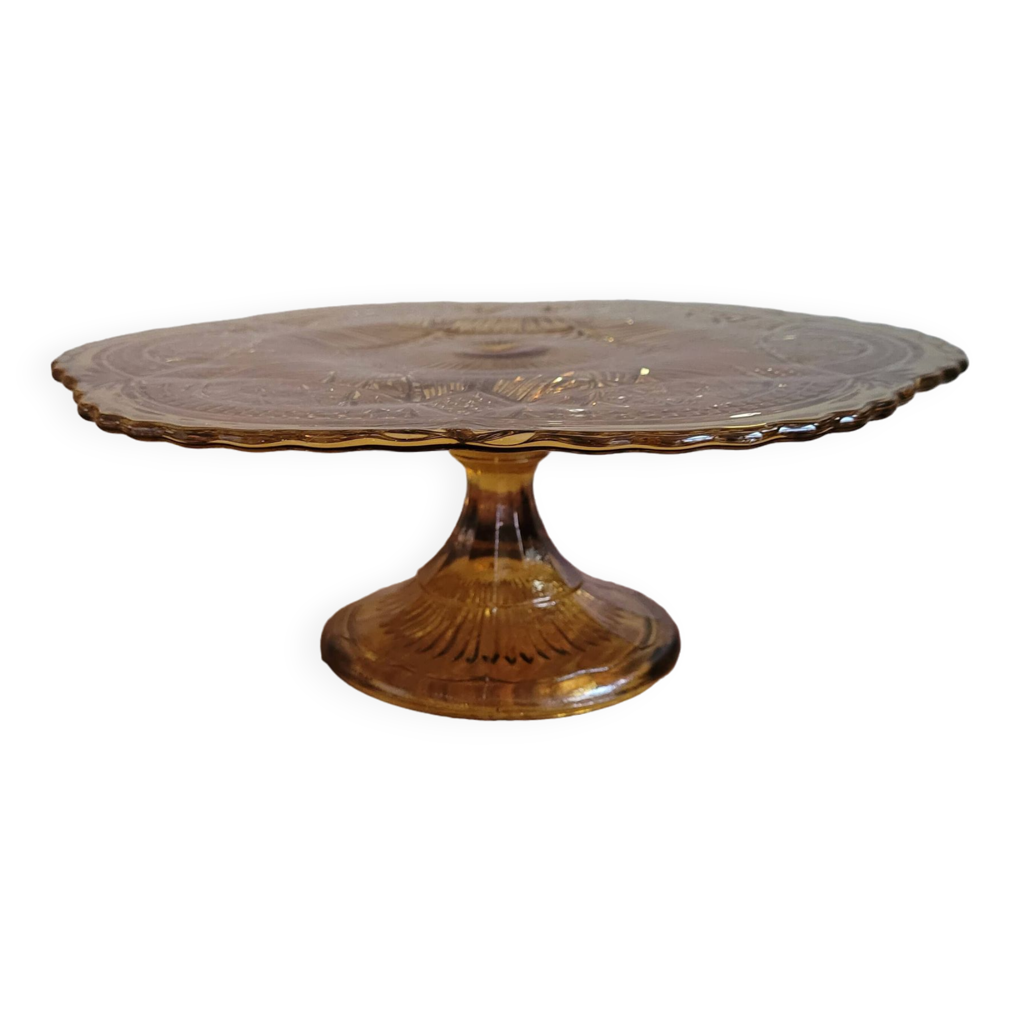 LA REDOUTE X SELENCY CAKE DISH 23 brown