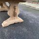 Renovated monastery dining table in solid oak from the 19th century, 200cm.