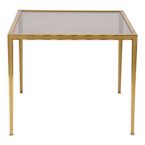 Table basse en laiton