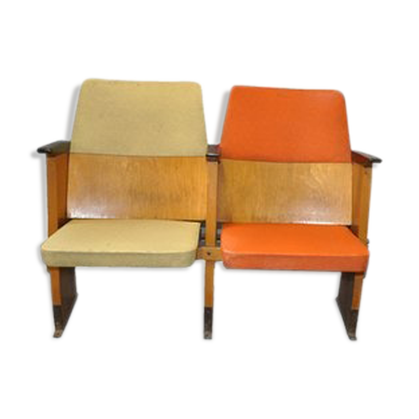 Mid century hungarian cinema seats, circa 1950s