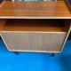 Meuble de rangements acajou vintage 60