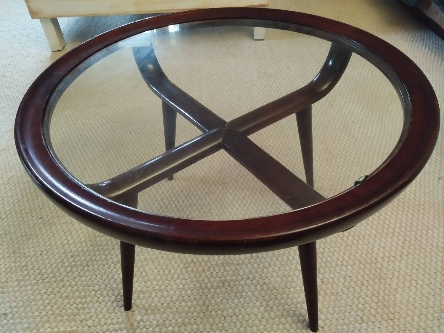 Italian floating side table - 1950s