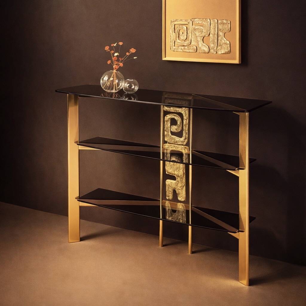 Nikol Console by Luciano Frigerio for Frigerio di Desio