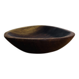 Scandinavian teak triangle cup from the 60s