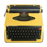 Brother deluxe 800 typewriter yellow