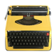 Machine à écrire brother deluxe 800 jaune