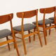 4 x dining chairs | Farstrup | Model 210 | Restored