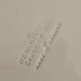 Set of 10 vintage enameled earthenware plates Renouveau Cagnes sur Mer