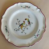 Decorative plate signed YR