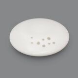 White Murano Glass Ceiling Light, 1970s