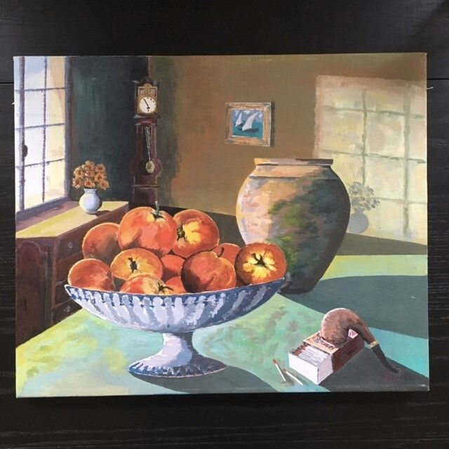 Still life and décor table