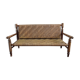Wooden bench and rope around 1950