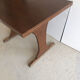 Table bistrot Vintage en bois avec rallonge