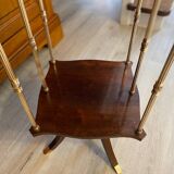 Saddle, 360° rotating side table, French manufacture, 1950s
