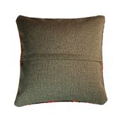 Vintage turkish kilim cushion cover , 40 x 40 cm