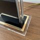 Belgo Chrom lamp in brass and lucite 70s