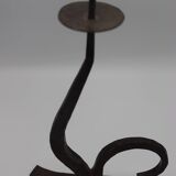 Marolles house wrought iron candlestick