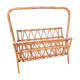 Rattan wicker magazine door from the 70s