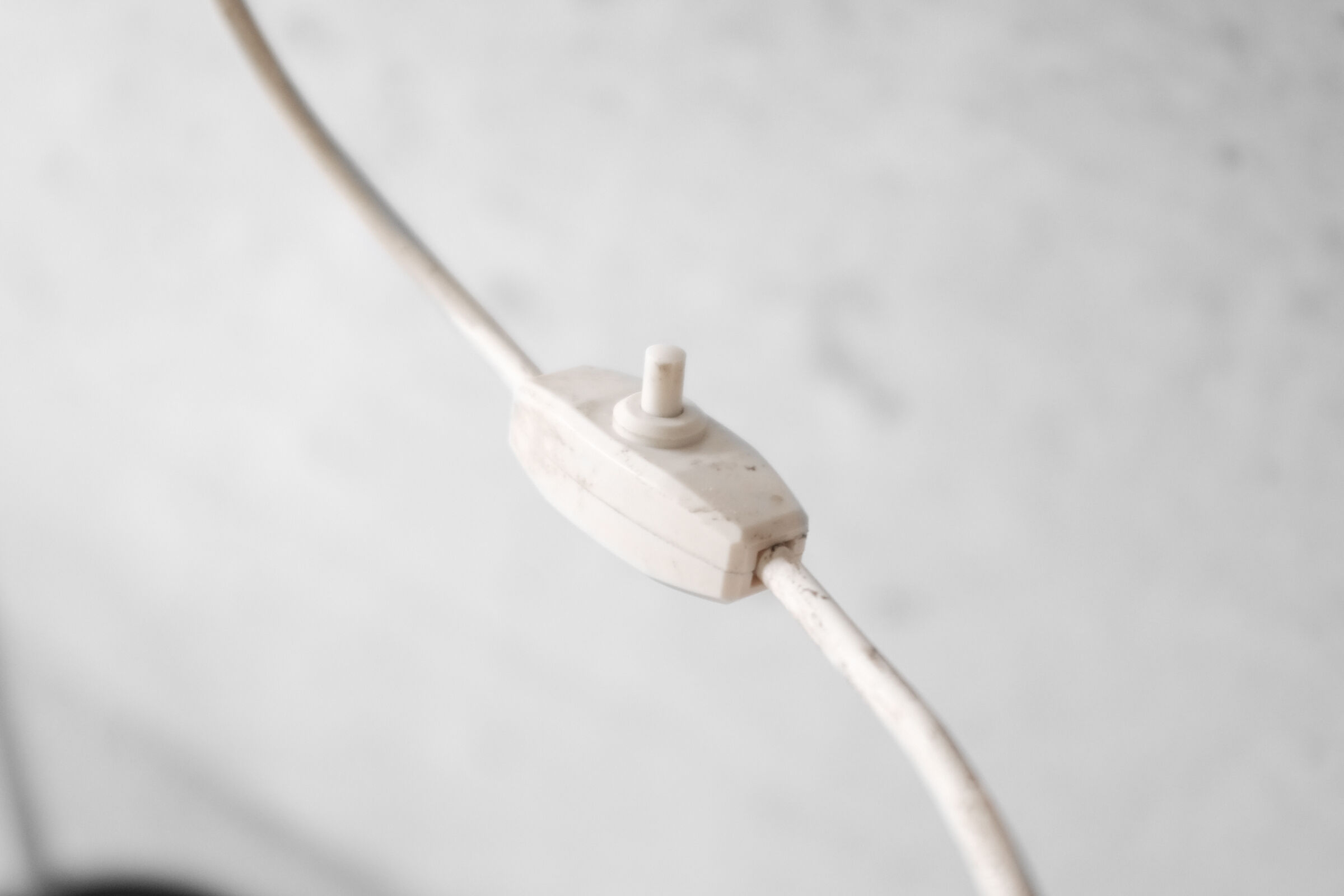 Chrome floor lamp vintage Scandinavian - 1960