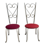 Pair of golden chairs
