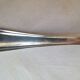 Cream ladle, Christofle, Boreal model in silver metal
