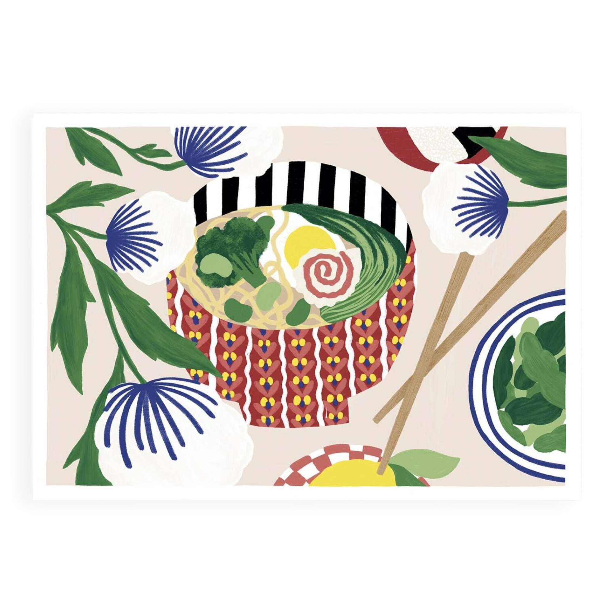 Ramen - a3 illustration