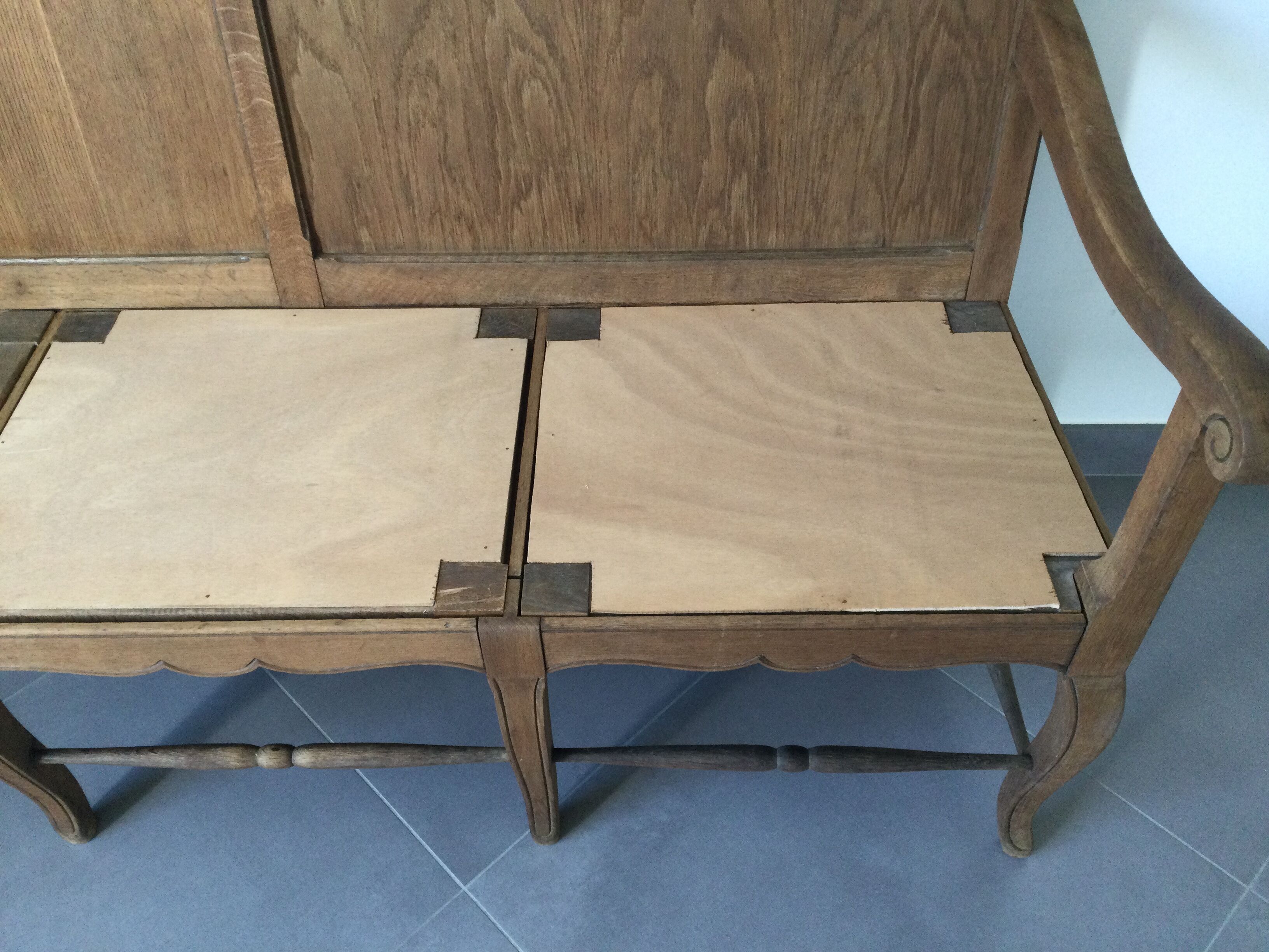 Banquette dit radassier