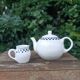 Retro Brass Teapot and Milk Jug Set, Country Style 💐