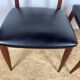 A vintage Scandinavian teak skai chair from AN60