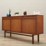 Teak sideboard, Swedish design, 1960s, manufacture Ulferts