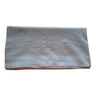 Flat sheet beautiful embroidery