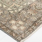 Tapis en laine antique Oushak anatolien