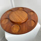 Teak rotating tray Denmark 1970