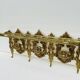 Bronze Coat Rack and Wall Shelf, Vintage, Louis XV Style