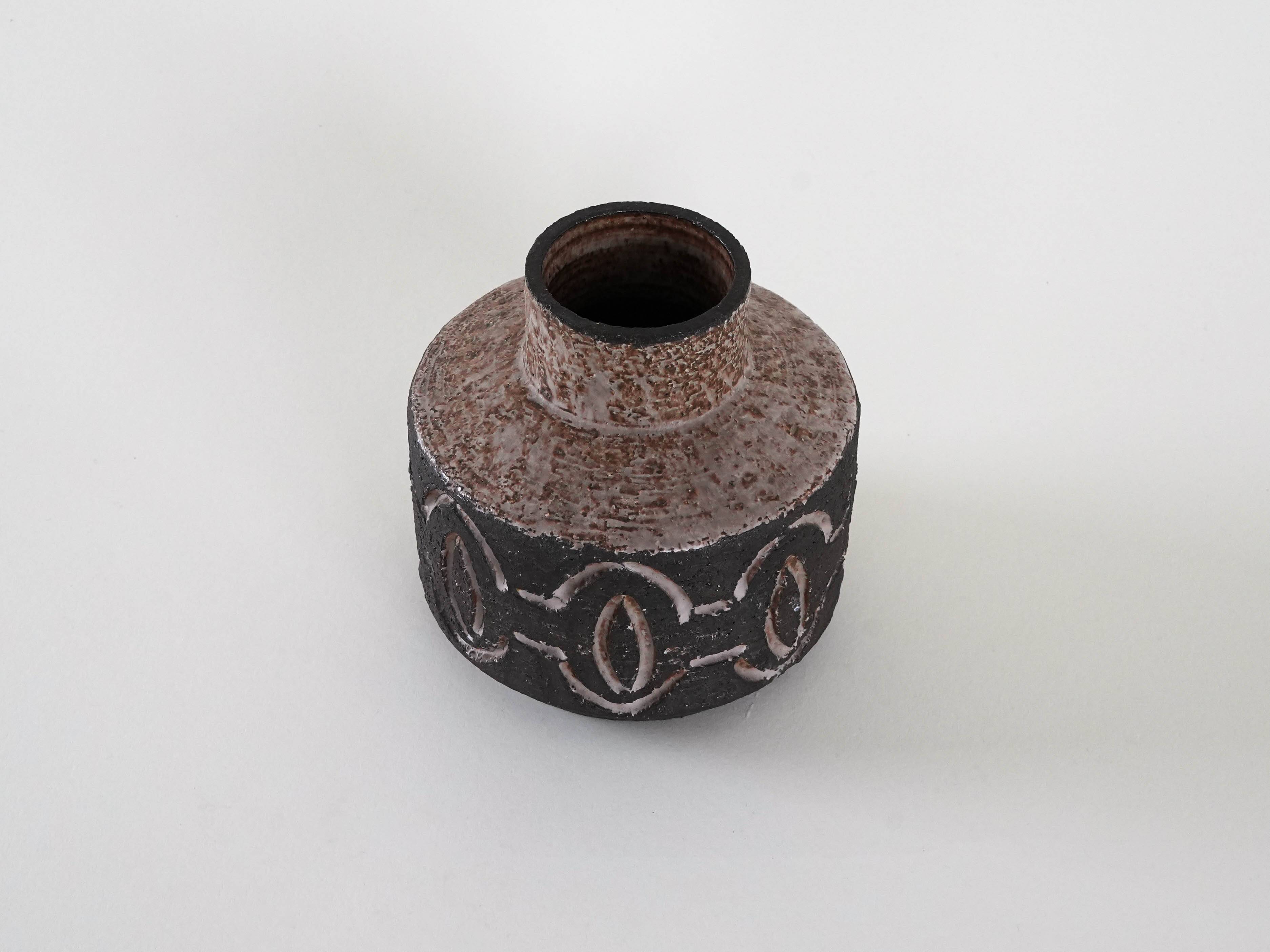 Ceramic vase, Danish design, 1960s, manufacturer: LoveMose