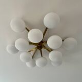 Luminaire stella 12 opalines