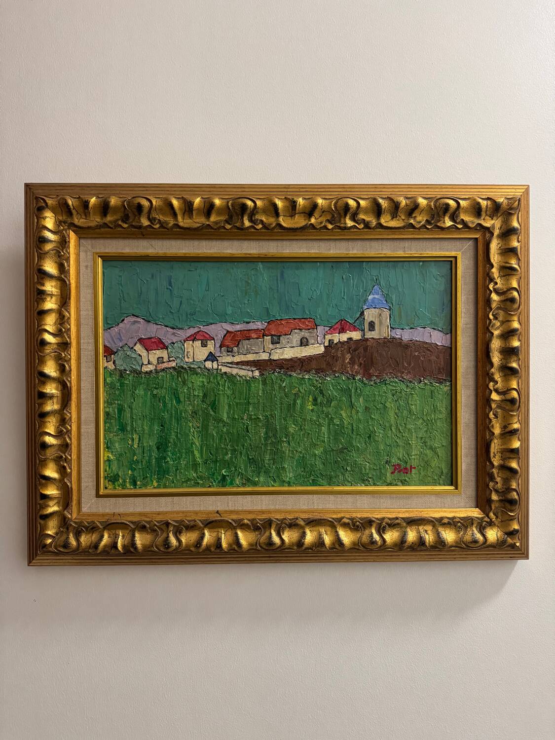 Post-Impressionist landscape painting