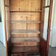 Parisian display cabinet in solid oak – 1950s – Authentic charm