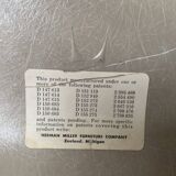 Pair of greige eames chairs