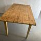 Table de ferme vintage en bois