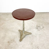 Vintage art deco bistro table with bakelite top