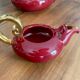 Vallauris art deco breakfast "volutes" 16 pieces - louis giraud 1897- 1985