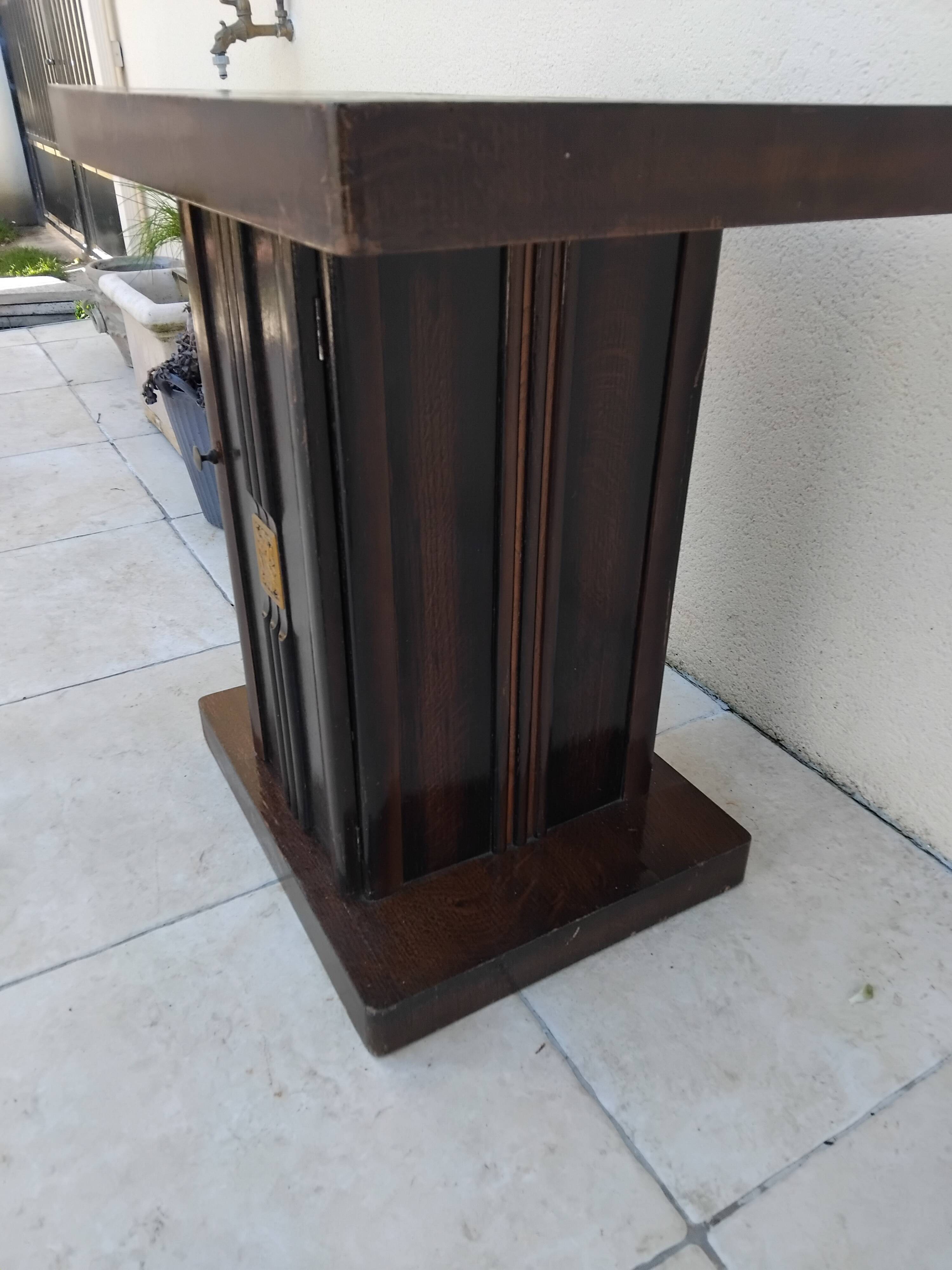 Vintage art deco bar or games table