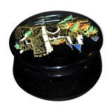 Black box in Longwy enamels - Architecture décor